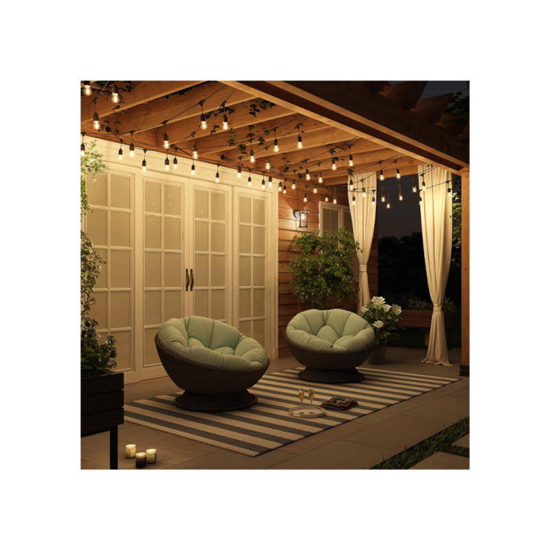 OVE Glass Weatherproof LED String Lights