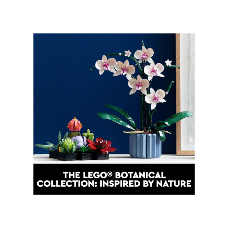 LEGO Botanical Collection Orchid Plant Decor Building Kit